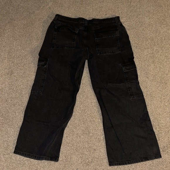 🐦⬛ ASOS DESIGN Cotton Blend Low Rise Cargo Jeans - Picture 10 of 10